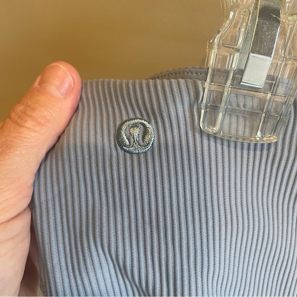 Lululemon 6 Bikini Bottoms Clear Waters Bottom Size 6 Blue Chambray - Picture 5 of 5